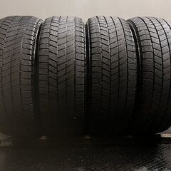 BS BRIDGESTONE BLIZZAK VRX3 225/60R17 17インチ スタッドレス 4本 21年製 バリ溝 アルファード ヴェルファイア等　(VTH849)