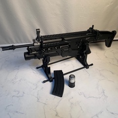 内容変更再出品　東京マルイ　次世代　FN  SCAR-L  ARES  グレネードランチャー装備