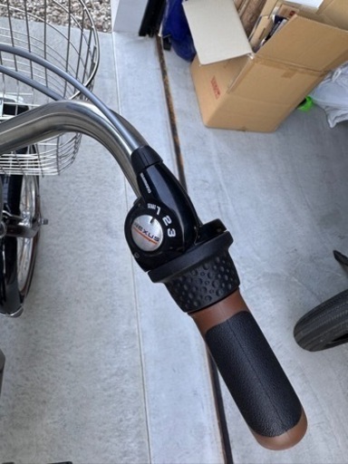 お話中・子供乗せ自転車　