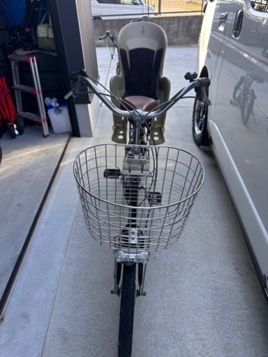 お話中・子供乗せ自転車　