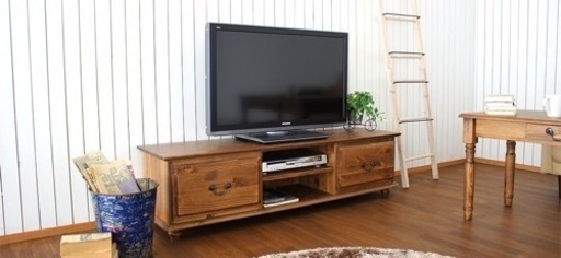 【値下げ中】アーネインテリア　アンティーク調テレビボード　テレビ台