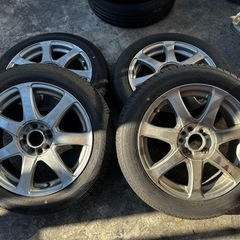 【取引中】　ダンロップ　175/60R16 バリ溝