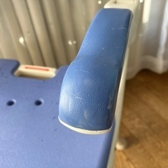 介護用品　折りたたみｼｬﾜｰﾍﾞﾝﾁ FSﾌｨｯﾄ ﾌﾞﾙｰ の画像