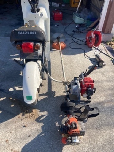 草刈機バイク処分します。