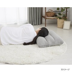 【美品】枕にもなる背もたれ椅子（座椅子）の画像