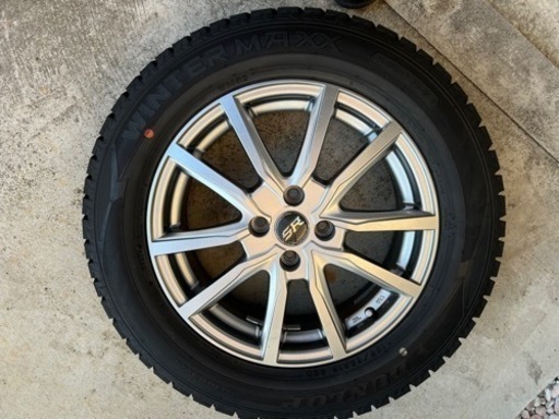 ホイール付きスタッドレスタイヤ  195/65/R16-4穴 アルミ付ス タッドレスタイヤ 4本