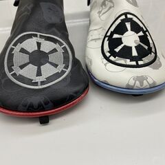 スターウォーズ ヘッドカバー ２個セット ウッド ゴルフ用品 ホワイト ブラック レターパック対応 札幌市手稲区の画像