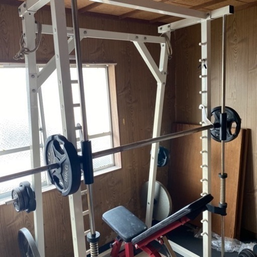 スミスマシン　➕　ベンチ