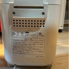 ホームベーカリー siroca SHB-722 2019年製の画像