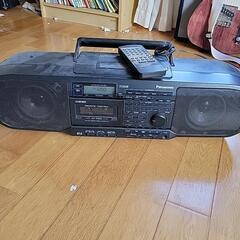 Panasonic CDラジカセ 壊れています。取りに来られる方