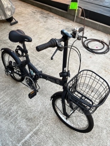 売り切れました　折りたたみ自転車20インチ艶消し黒