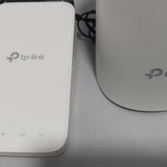 ルーターとWi-Fi増幅器セット 話し中の画像