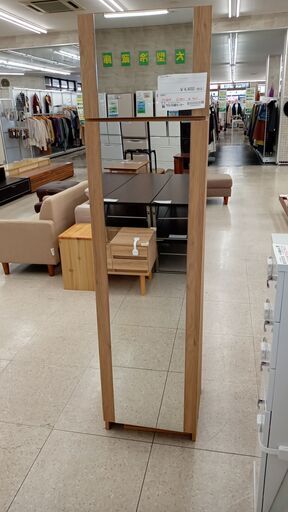 ★ジモティ割あり★ 株式会社コスパクリエーション ドレッサー ナチュラル H160×D37×W40 クリーニング済み TJ3531