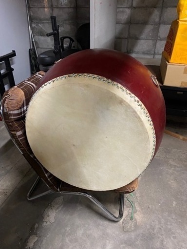 和太鼓　打面60センチ　引き取り限定