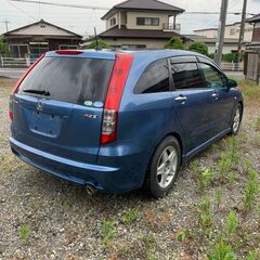 ホンダストリームRSZ上級グレード　ブルー廃車済み　７人乗り　5ナンバーの画像