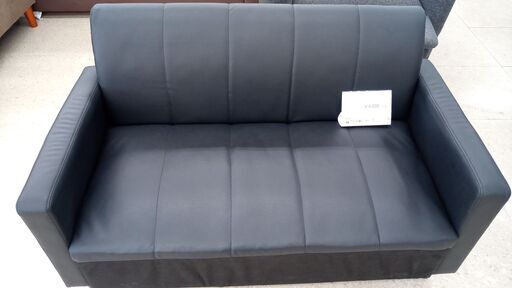 ★ジモティ割あり★  ソファー 黒 H×D×W クリーニング済み TJ3534