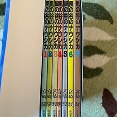 ワイド版風の谷のナウシカ全7巻セットの画像