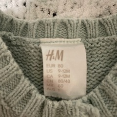 H&M カーディガン80の画像