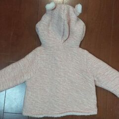 baby GAP くま耳フード アウター 60cmの画像