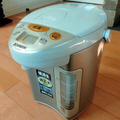 象印 電気まほうびん優湯生 CV-DW30 グレー 中古