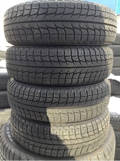 バリ溝 155/65R13 ミシュラン スタッドレスタイヤ 4本セット