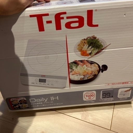T-faL IH調理器、すき焼き鍋、ニトリの軽い土鍋セット