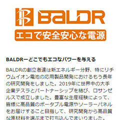 BALDR 120W  最新型ETFE太陽光パネル