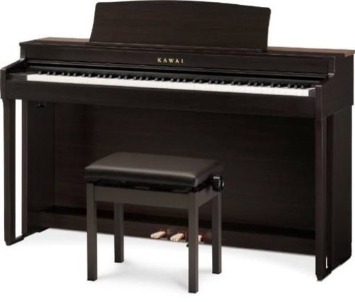 【再値下げ】KAWAI 電子ピアノ 椅子付き 象牙仕上げ