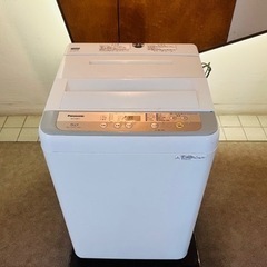 届けます 2018年Panasonic洗濯機 5kg