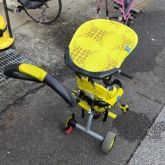 三輪車 黄緑 スマートトライク smart trikeの画像
