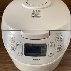 TOSHIBA マイコン保温釜 RC-10MFH-W