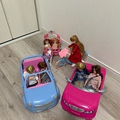 お得🉐　リカちゃん人形と乗り物セットの画像