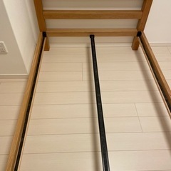 【美品】無印良品　MUJI オーク材ベッドフレーム セミダブルの画像