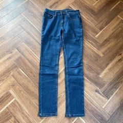 【ほぼ新品】70%OFF 裏起毛 スキニーデニム 着画あり