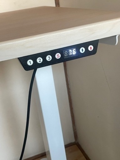 ２モーター式 電動昇降デスク タンスのゲン　幅120 衝突センサー付き メモリ機能 高さ調節 昇降式デスク スタンディングデスク スタ