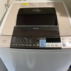 日立 HITACHI BW-D8SV N [ビートウォッシュ たて型洗濯乾燥機（8.0kg）の画像