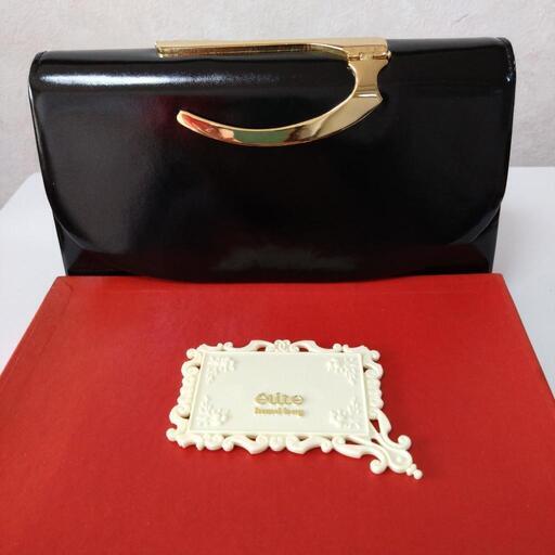 取り引き中【美品】⭐elite handbag⭐ 持ち手が2way使用！フォーマル、結婚式、成人式、普段使いにもオススメ！