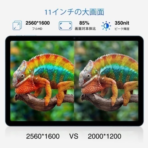 【新品未使用】Android13 タブレット 11 インチ 15GB RAM +256GB