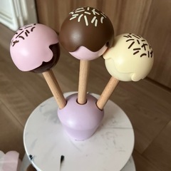 木製・美品・ままごと・アイスやさんの画像