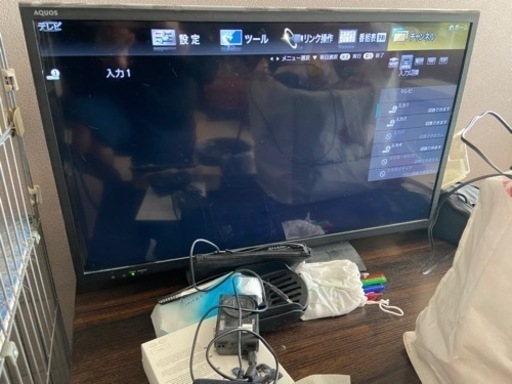 受け渡し予定者決定　シャープ　AQUOS  32インチ　液晶テレビ