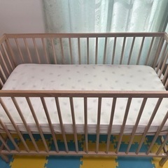 【取引中】IKEA ベビーベッド　マットレス