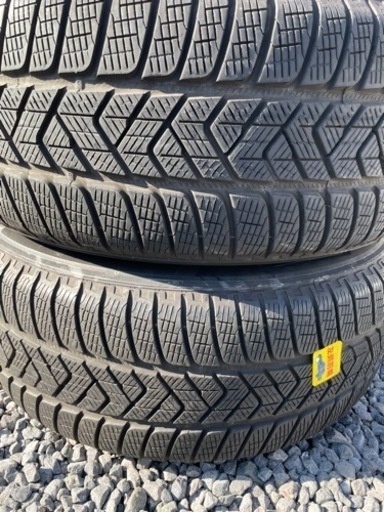 【お取引先決定】【中古スタッドレスタイヤホイル付き4本】2014年製造　255/55 R18