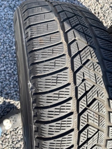 【お取引先決定】【中古スタッドレスタイヤホイル付き4本】2014年製造　255/55 R18
