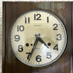 セイコー　ゼンマイ式時計　実働品の画像