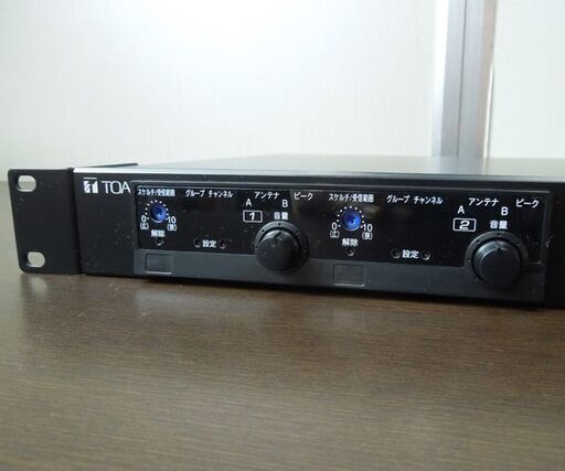 TOA ダイバシティワイヤレスチューナー WT-1822 業務機器 東亜 通電のみ確認 ジャンク扱い品 札幌市 新道東店 TOA ダイバシティワイヤレスチューナー WT-1822 業務機器 東亜 通電