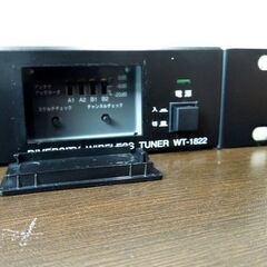 TOA ダイバシティワイヤレスチューナー WT-1822 業務機器 東亜 通電のみ確認 ジャンク扱い品 札幌市 新道東店の画像