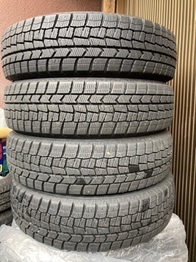 DUNLOP WINTER MAXX 02 155 65 14 バリ山