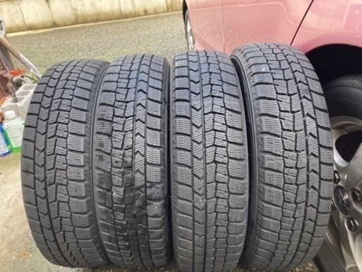 DUNLOP WINTER MAXX 02 155 65 14 バリ山