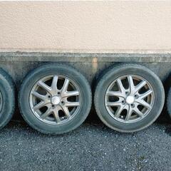 スタッドレスタイヤ 155/65R13 アルミホイールセット ★...