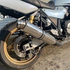 【ジャンク】YAMAHA XJR1200 4KG 車検あり セル始動 中古 大型バイク ネイキッド 社外品マフラー 現状販売 1200cc 全国陸送可能 大阪発の画像